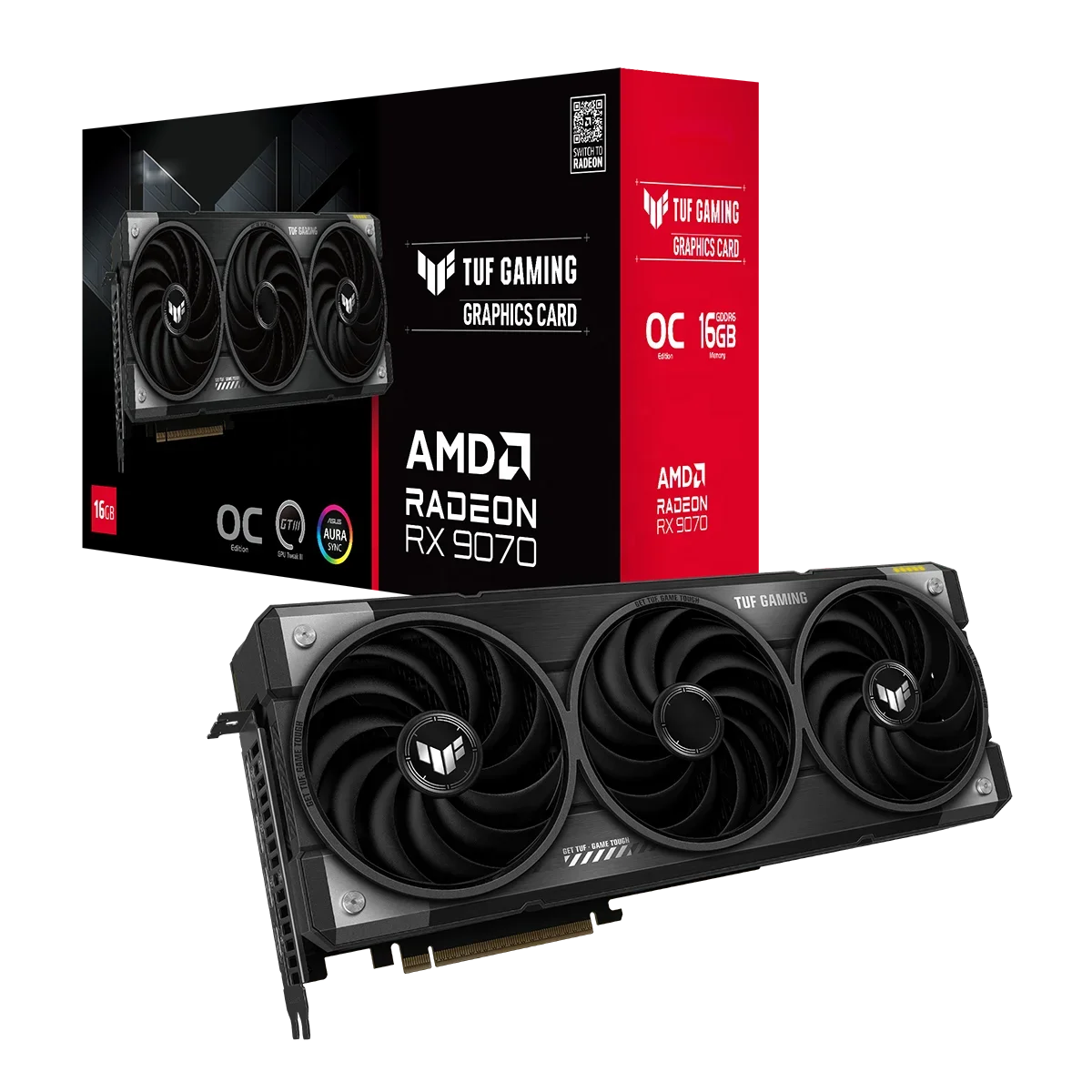 Triple Fan Gaming Graphics Card 16Gb - Tarjeta de Video para Juegos de